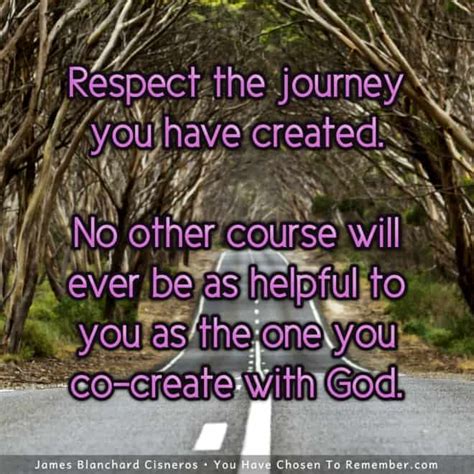 Respect Your Journey Inspirational Quote