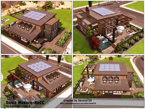 Oasis Modern House By Danuta720 At Tsr Sims 4 Updates