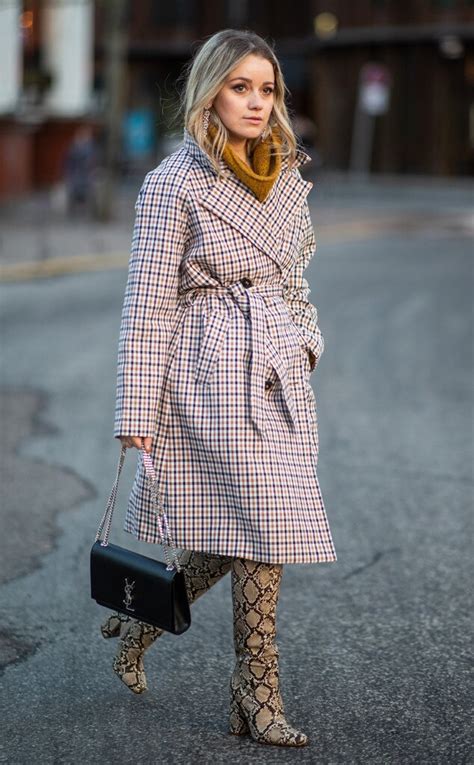 Pile On The Prints From The Best Street Style From Fashion Week Fall