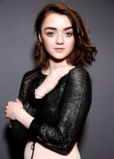 A Monstrous She Wolf Maisie Williams 2015 Shooting Stars Portrait