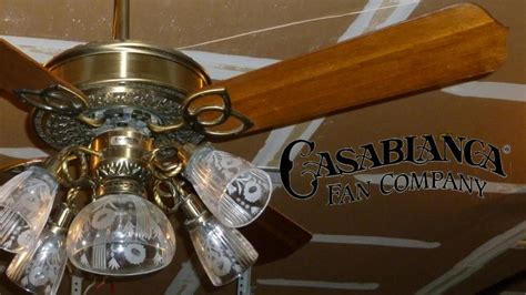 View and download casablanca ceiling fan installation and operation manual online. Casablanca Victorian Ceiling Fan - YouTube