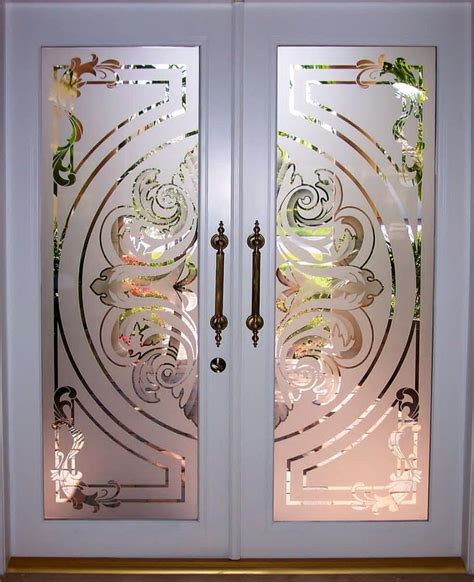 Pin By Dalia Noah On Decorphobia Etched Glass Door Door Glass Design