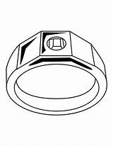 Ring Coloring Jewelry Pages Designlooter Drawings Coloringpages101 08kb 792px sketch template