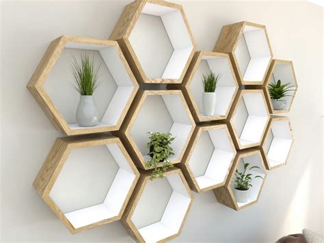 Größen des sechsecks top ein regelmäßiges sechseck ist im allgemeinen durch die seitenlänge a gegeben. Pin by Тарас Куць on полички і т ін | Hexagon shelves ...