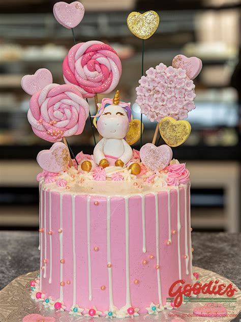 Sparkly Unicorn Birthday Cake By Goodies Bakeshop