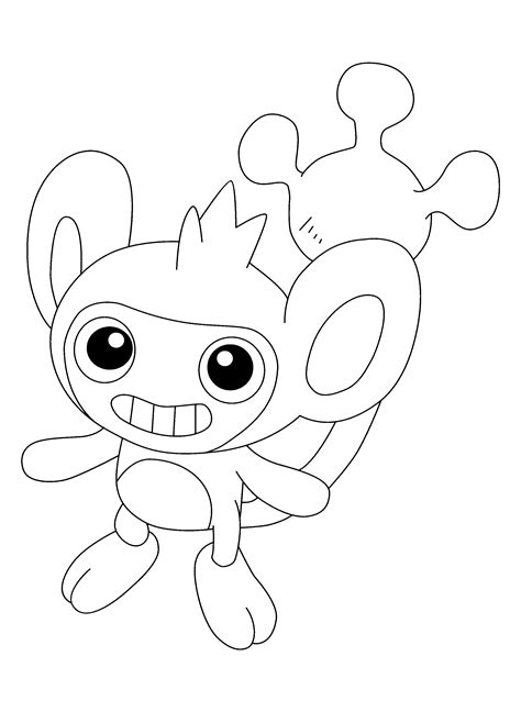 Free Pokemon Chimchar Coloring Pages
