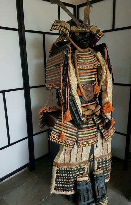 very beautiful japanese samurai armour showa period catawiki