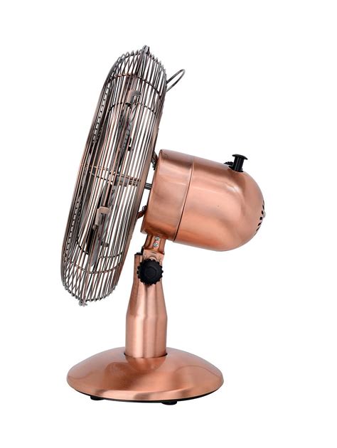 Selling 12 Inch Copper Desk Fan Import And Export Day