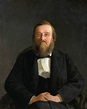 Portrait of historian Nikolai Ivanovich Kostomarov — Nikolay Ge