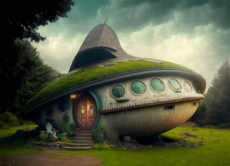 Futuro House Design And 12 Flying Saucer House Design Ideas