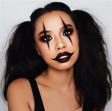 Pin By Lala Robinson On All Glammed Up Halloween Makeup Pretty Halloween Makeup Clown Cute