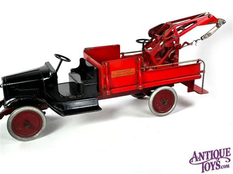 buddy l ca 1930 1932 pressed steel wrecking truck for sale antique toys for