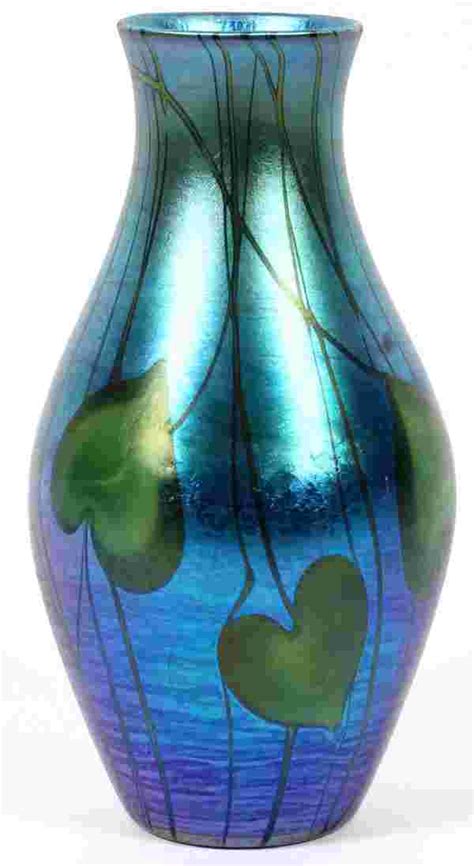 L C Tiffany Favrile Glass Vase Feb 13 2016 Dumouchelles In Mi