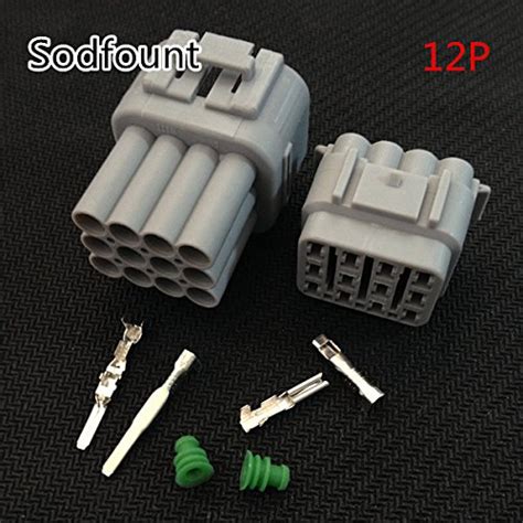 Buy Buyme Yazaki 1 Sets Kit 12 Pin Way Waterproof Electrical Wire
