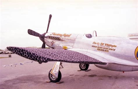 Florida Memory • Close Up View Of The P 51 Mustang Precious Metal