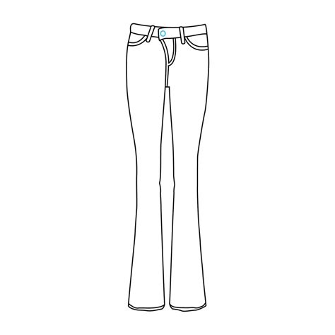 How To Draw Jeans Step By Step