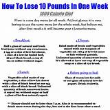 Workout Routine Lose 10 Pounds