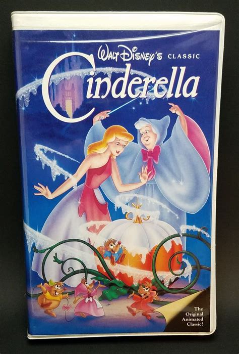Walt Disney Classic Cinderella Vhs The Original Animated The Best
