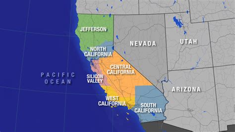Should California Split Into 6 States Abc7 Los Angeles