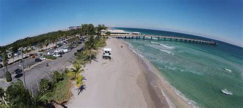 South Florida Beach Aerial Stock Image Image Of Destination 68842893