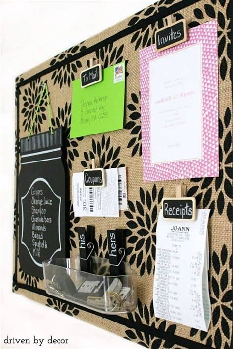 22 Exceptional Diy Bulletin Board Ideas To Revamp Your Home Office Teen