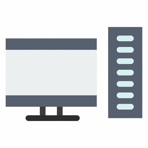 Computer Desktop Pc Server Icon Download On Iconfinder