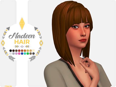 Sims 4 Fringe Hair