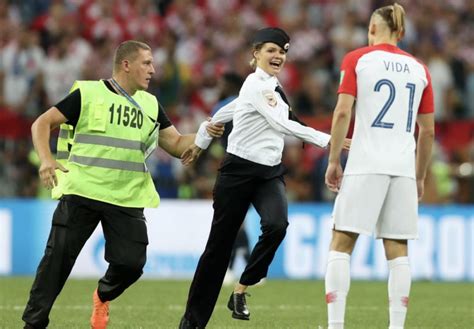 Pussy Riot Claim Responsibility For Pitch Invasion During World Cup Final No Majesty