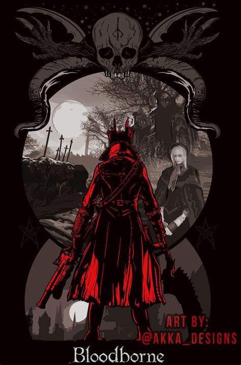 Bloodborne Poster By Obalofserbia Bloodborne Poster Arte De