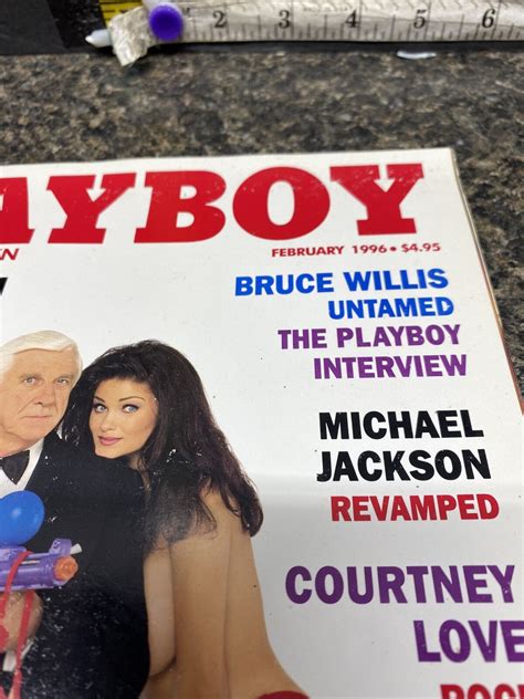 Playboy Magazine February Playmate Kona Carmack Courtney Love