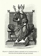 Karl der Kahle, gekrönt zum König von Lothringen im Jahr 860, aus einem ...
