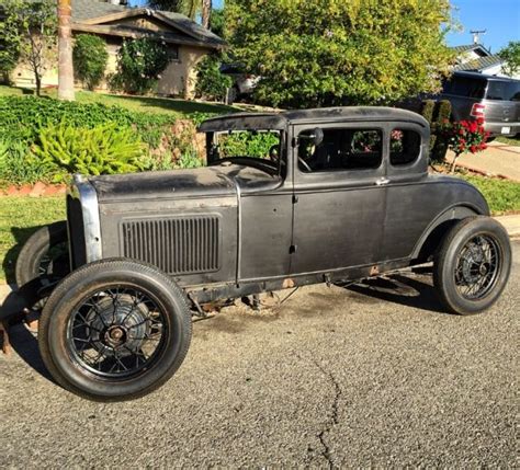 1930 Ford Model A Coupe Chopped Hot Rod