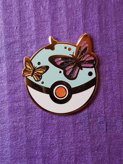 Bug Poketype Hard Enamel Pin Etsy In 2021 Enamel Pins Hard Enamel Pin Enamel Pin Etsy