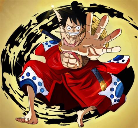 One Piece 916 Luffy Tarou Wano Kuni Anime Manga By Amanomoon On