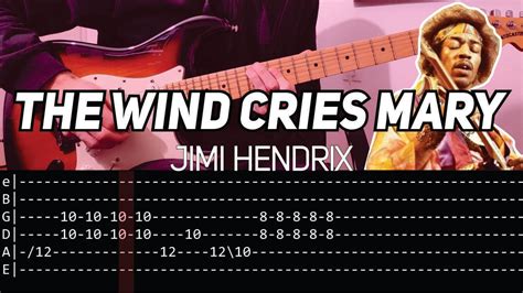Jimi Hendrix The Wind Cries Mary Guitar Lesson With Tab Nikola