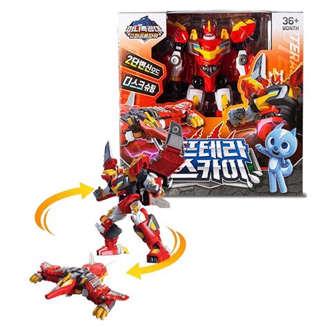 Jual Miniforce Super Dino Power Ptera Sky Action Figure Toy Shopee