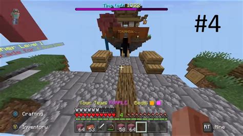 Lifeboat Bedwars Part 4 Minecraft Xbox Youtube