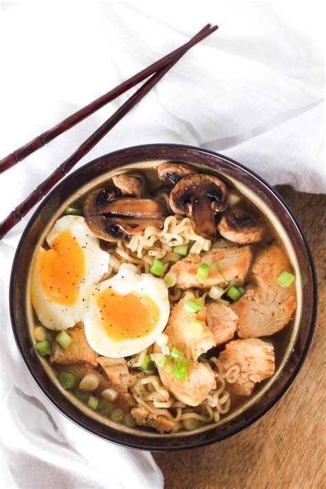 These easy recipes will bring your ramen noodles to the next level. Japanese Ramen with Chicken Recipe | Wanderzest