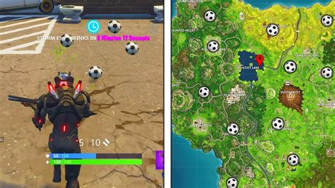 Score A Goal On Different Pitches All Locations Fortnite Week 7