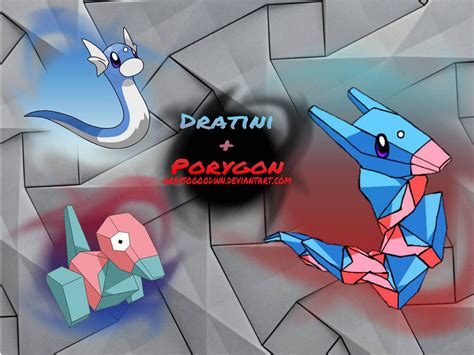 Dratini Porygon Fusion By Graysogoodwn On Deviantart