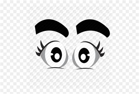 Cartoon Eyeball Eyes Looking Watching Icon Cartoon Eye Png