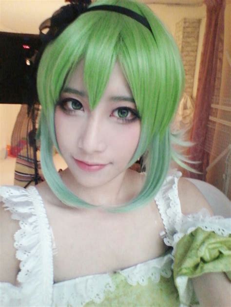 Gumi Mepoid By Yuuto Cosplay Vocaloid Cosplay Vocaloid Gumi Vocaloid