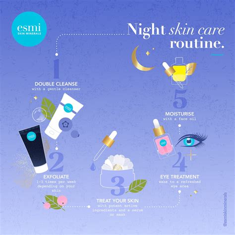 Night Skin Care Routine Esmi Skin Minerals