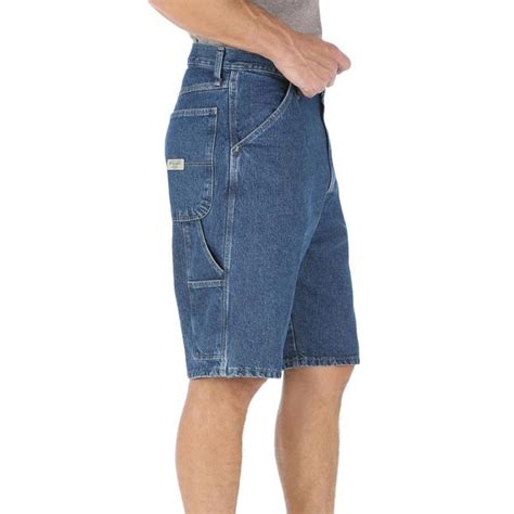 Wrangler Mens Denim Carpenter Shorts