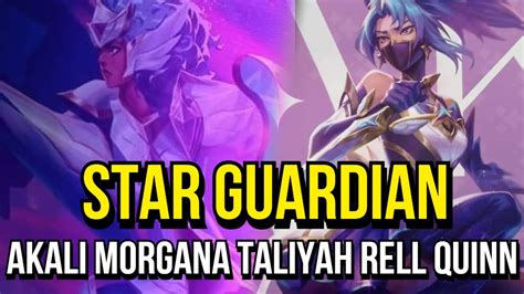 Star Guardian Akali Morgana Taliyah Rell And Quinn Promo Art