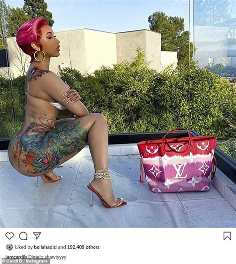 Cardi B Continues To Clap Back At Haters Claiming She Edited Her