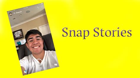 Snap Stories Youtube