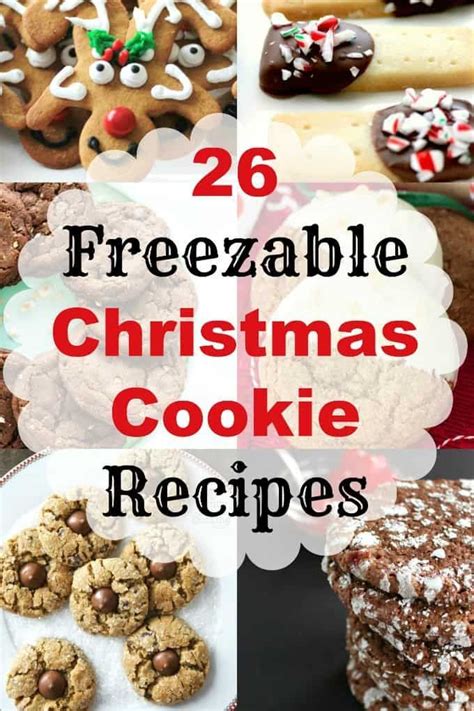 30 best freezable cookies · chocolate and vanilla swirl ice box cookies ~ freeze the log of dough itself, or freeze the individual baked cookies. 26 Freezable Christmas Cookie Recipes, make ahead ...