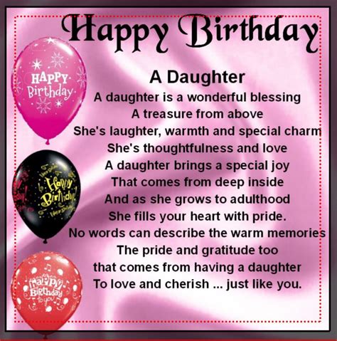 Pin By Carol Cranley On Crafts Birthday Wishes For Daughter Happy