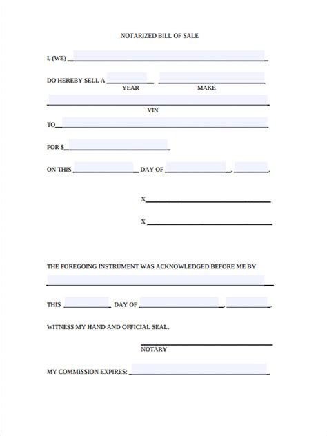 Free Fillable Business Bill Of Sale Form Pdf Templates Images